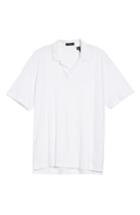 Men's Theory Palm Jersey Standard Polo - White