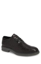 Men's Donald Pliner Eloi Woven Derby M - Black