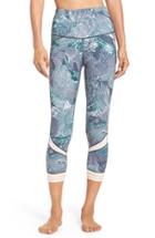 Women's Zella Amour High Waist Crop Leggings - Grey