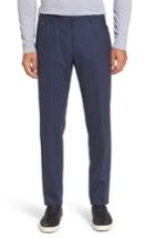 Men's Boss Gaetano Fit Wool Trousers, Size 32r - Blue
