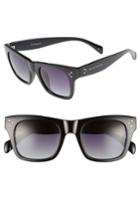 Women's Prive Revaux The Classic 51mm Polarized Square Sunglasses - Black