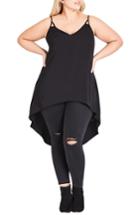 Women's City Chic Charm High/low Top