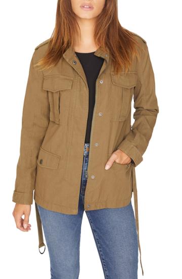 Women's Sanctuary Kinship Surplus Cotton Blend Jacket