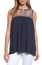 Women's Thml Embroidered Sleeveless Top - Blue