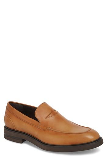 Men's Donald Pliner Edwyn Deconstructed Penny Loafer M - Brown