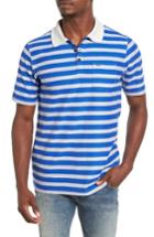 Men's Hurley Lido Stripe Dri-fit Polo - Grey