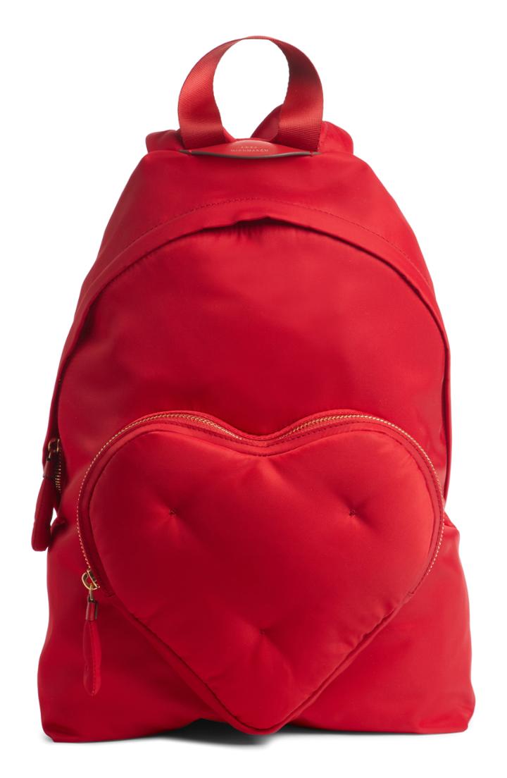 Anya Hindmarch Chubby Heart Nylon Backpack -