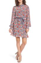 Women's Juicy Couture Larchmont Blooms Silk Shirtdress