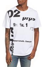 Men's Prps Paneled Graphic T-shirt - White