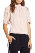 Women's Chelsea28 Elastic Neck Blouse, Size - Pink