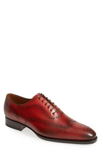 Men's Sendra 'westport' Wingtip Oxford .5 D - Red