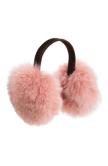 Women's Kyi Kyi Genuine Fox Fur Earmuffs -