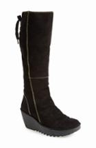 Women's Fly London 'yust' Knee High Platform Wedge Boot