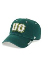 Women's '47 Brand Ducks Ice Clean Up Baseball Cap - Green