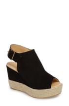 Women's Cordani Elisse Epadrille Wedge Sandal .5us / 35eu - Black