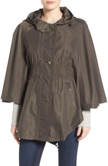 Women's Hawke & Co Rain Poncho - Green