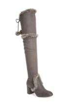 Women's Charles By Charles David Odom Over The Knee Boot M - Grey