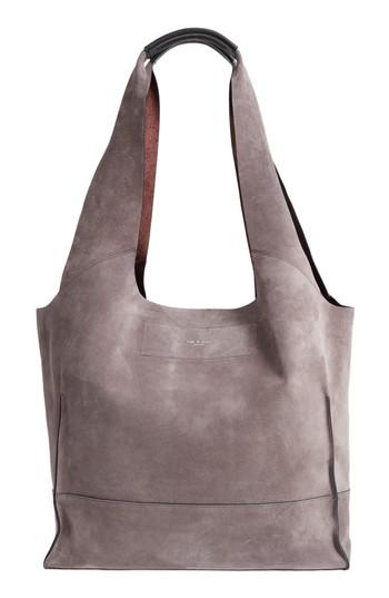 Rag & Bone Walker Suede Tote - Grey