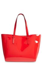Kendall + Kylie Izzy Faux Leather Tote - Red