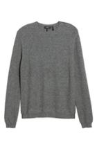 Men's Theory Medin C Cashmere Crewneck Sweater, Size - Grey