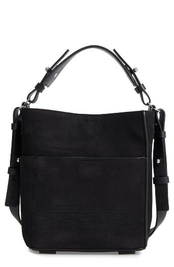 Allsaints Cooper Mini Leather Tote - Black