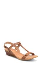 Women's B?rn Douala T-strap Sandal M - Brown