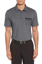 Men's Travis Mathew Hammond Pique Polo - Black