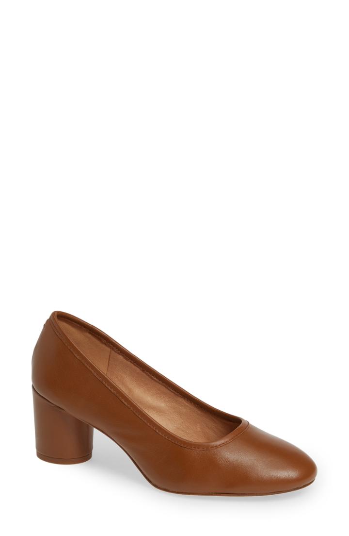 Women's Madewell The Reid Pump .5 M - Brown
