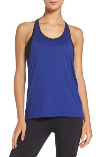 Women's Adidas Performer Climalite Tank - Blue