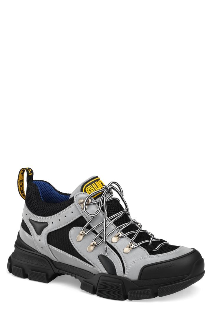 Men's Gucci Flashtrek Hiking Sneaker Us / 6uk - Metallic