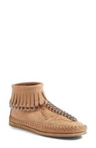 Women's Alexander Wang Montana Fringe Moccasin Us / 38eu - Beige