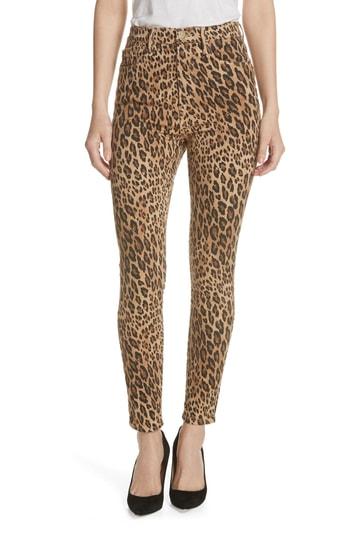 Women's Frame Ali High Waist Cigarette Skinny Jeans - Brown