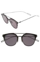 Men's Dior Homme 'composit 1.0s' 62mm Metal Shield Sunglasses - Oxford Black