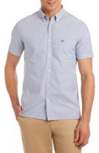 Men's Lacoste Fit Sport Shirt, Size 42 - Blue