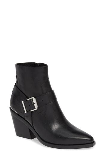 Women's Rag & Bone Ryder Buckle Bootie Us / 36eu - Black