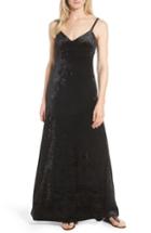 Women's Michael Michael Kors Studded Neck A-line Dress