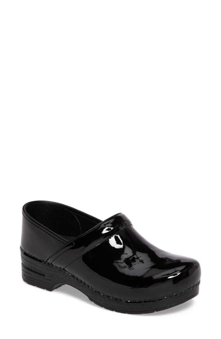 Women's Dansko 'professional' Clog .5-10us / 40eu W - Black