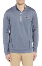Men's Cutter & Buck Endurance Houston Texans Fit Pullover, Size Small - Blue