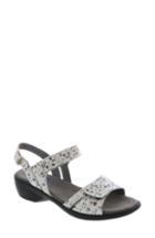 Women's Rieker Antistress 'rabea' Sandal Us / 42eu - Metallic