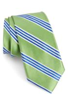 Men's Nordstrom Men's Shop Martini Stripe Silk Tie, Size - Green