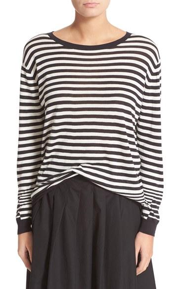 Women's Vince Oversize Stripe Pullover