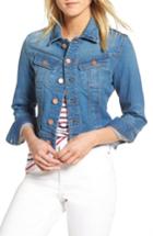 Women's 1901 Crop Denim Jacket - Blue