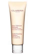 Clarins Gentle Foaming Cleanser With Shea Butter For Dry/sensitive Skin Types .4 Oz