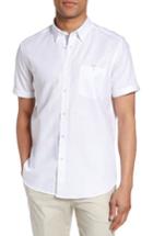 Men's Ted Baker London Palpin Cotton & Linen Sport Short (s) - White
