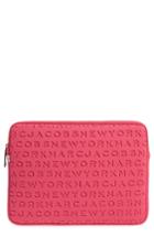Marc Jacobs Logo Neoprene 13-inch Computer Case - Pink