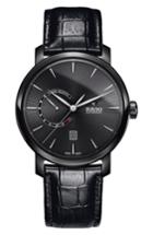 Men's Rado Diamaster Leather Strap Watch, 43mm