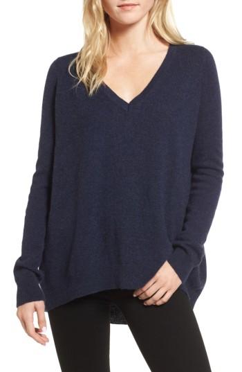 Women's Rebecca Minkoff Danielle Cashmere Sweater, Size - Blue