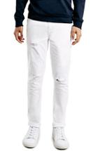 Men's Topman Stretch Skinny Fit Jeans X 30 - White
