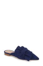 Women's Schutz D'ana Knotted Loafer Mule .5 M - Blue