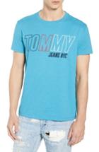 Men's Tommy Jeans Block Logo T-shirt - Blue